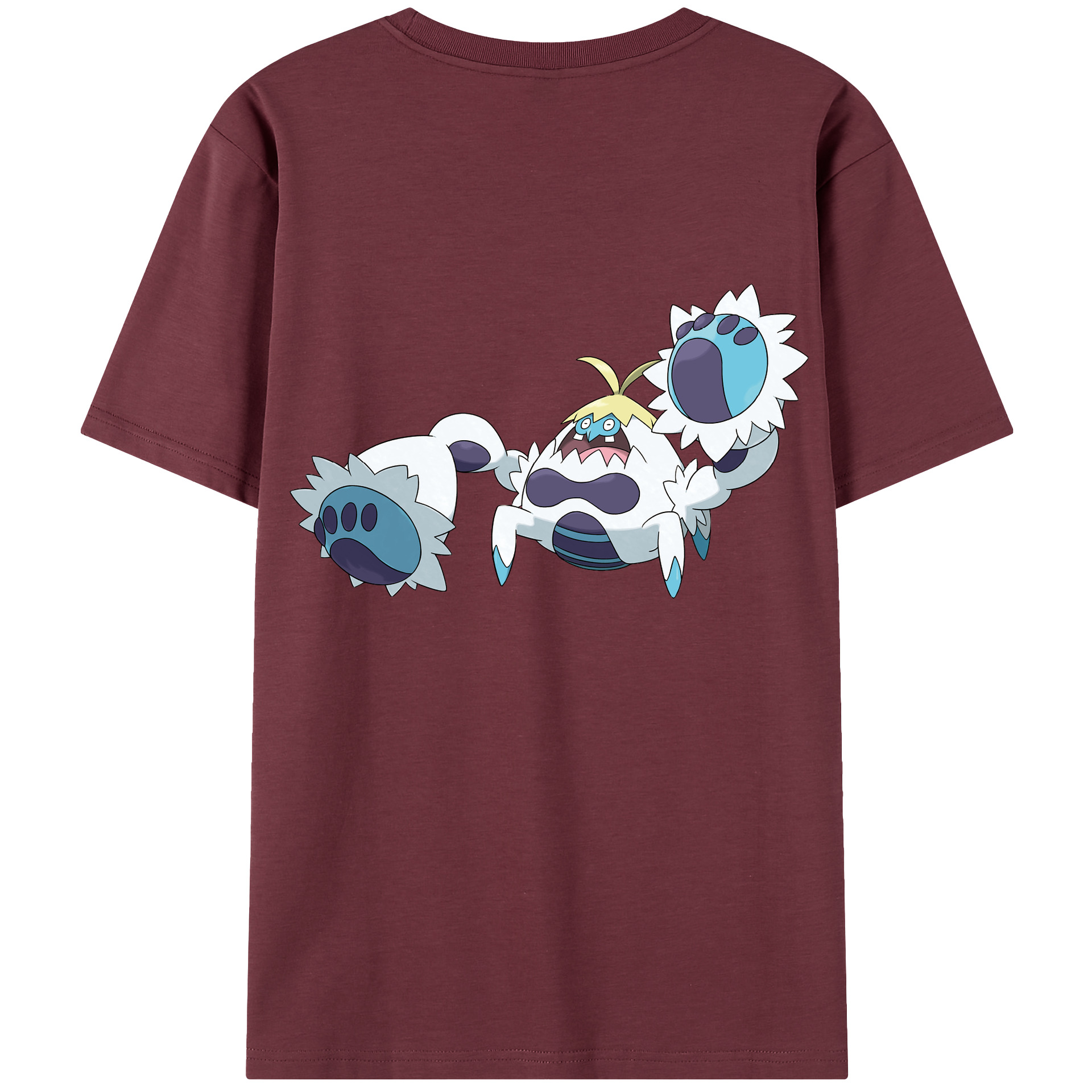 （画像用） ポケットモンスター Pokémon 綿100％半袖Tシャツ（背面プリント）